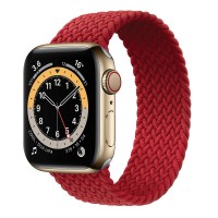 Remienok Apple Watch 38/40/41mm Nylon Braided Band 136mm Red