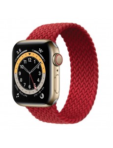 Remienok Apple Watch 38/40/41mm Nylon Braided Band 136mm Red