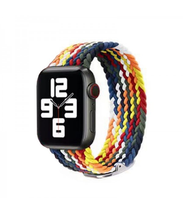 Remienok Apple 42 / 44mm Nylon Melange Loop Rainbow