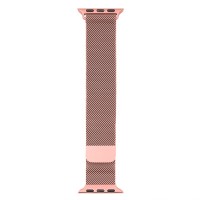 Remienok Apple Watch 38/40/41mm Stainless Steel Magnet Pink Rose Gold